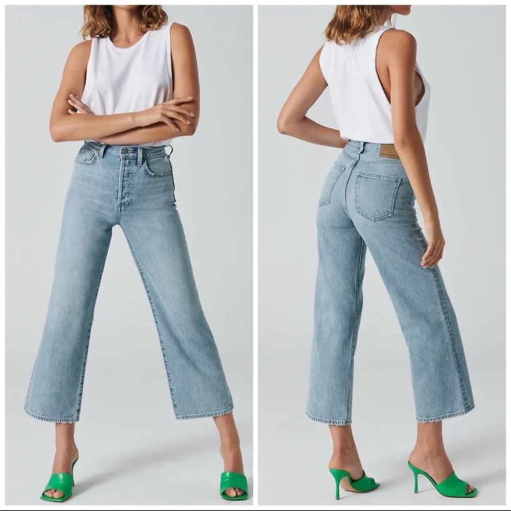 Aritzia farrah jeans in picture this bleu